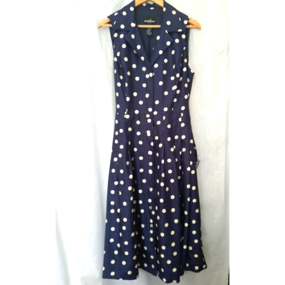 NWT Rockabilly Polka Dot Dress